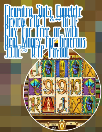 Cleopatra slot machine